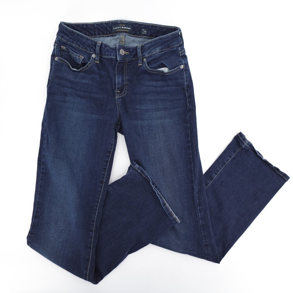 Lucky Brand Jeans Womens 8/20 Blue Lolita Boot Cut Mid Rise Medium Wash